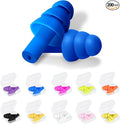 200 Pairs Ear Plugs for Sleeping Noise Cancelling, Reusable Silicone Sound by Leffis