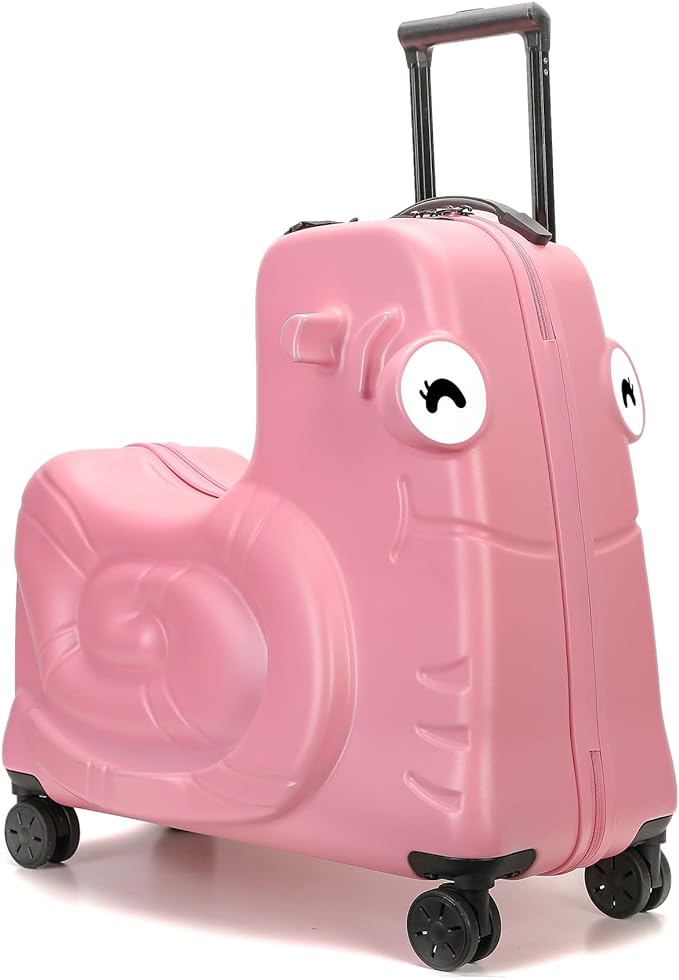 Kids Ride-on Luggage with Spinner Wheels Suitcase, Kid's Ride-On Suitcase Help by SeaPunk