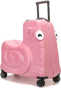 Kids Ride-on Luggage with Spinner Wheels Suitcase, Kid's Ride-On Suitcase Help by SeaPunk