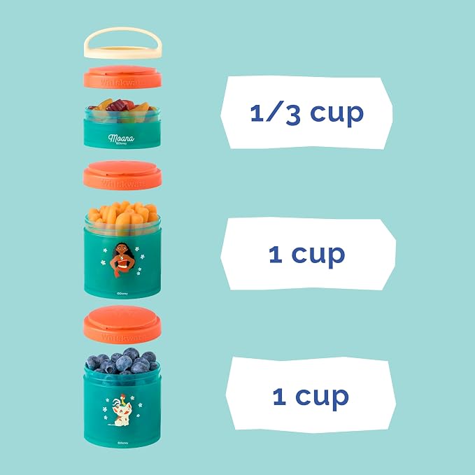 Whiskware Disney Princess Moana, Stackable Snack Containers - Image 4