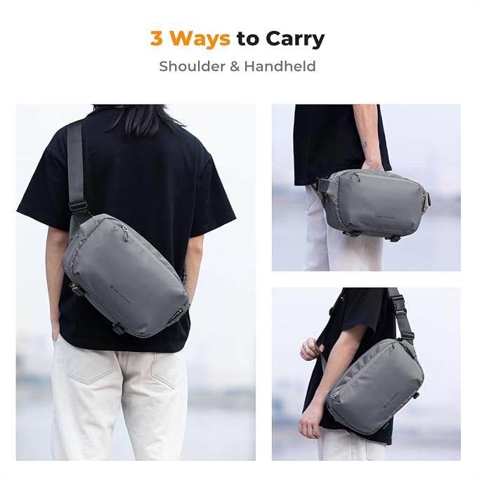 K&F Concept 2 in 1 Sling Bag Everyday Shoulder Bag & Multifunction Photography - Image 6