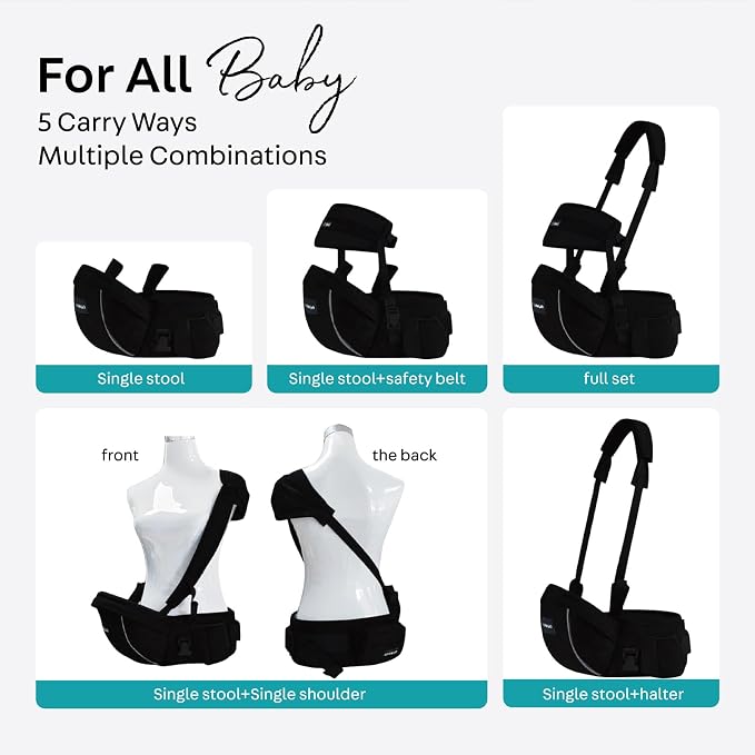 Baby Hip Carrier, Baby Carrier - Image 4