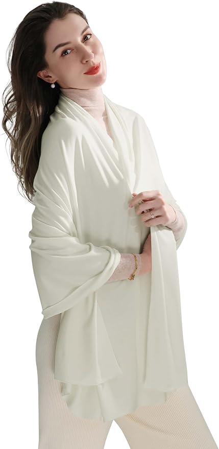 VENVSBEE Shawl Wraps for Women, Travel Scarf Soft Blanket Wrap Pashmina Travel by VENVSBEE