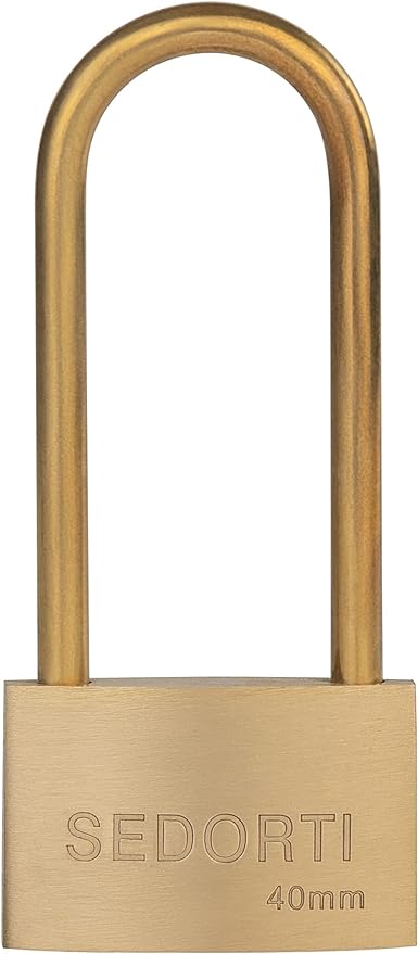 Weather Proof Lock, Solid Brass Padlock - Image 5