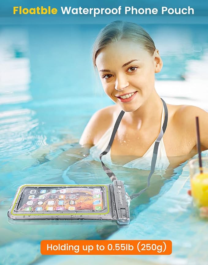 IP68 Waterproof Phone Pouch, Floating Waterproof Phone Case - Image 2