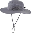 Home Prefer UPF 50+ Men's Sun Hat Wide Brim Bucket Hat UV Protection Hat by HomePreferHatsCaps
