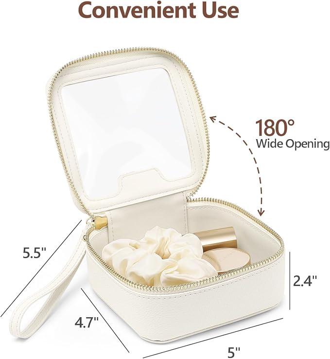 PACKISM Small Clear Makeup Bag - Image 6