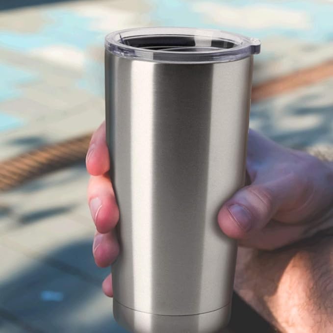 HASLE OUTFITTERS 20oz Stainless Steel Tumblers Bulk, Insulated Travel Cup - Image 5