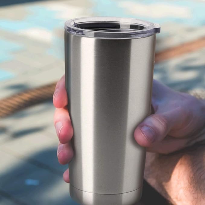 HASLE OUTFITTERS 20oz Tumblers Bulk Stainless Steel Cups - Image 5