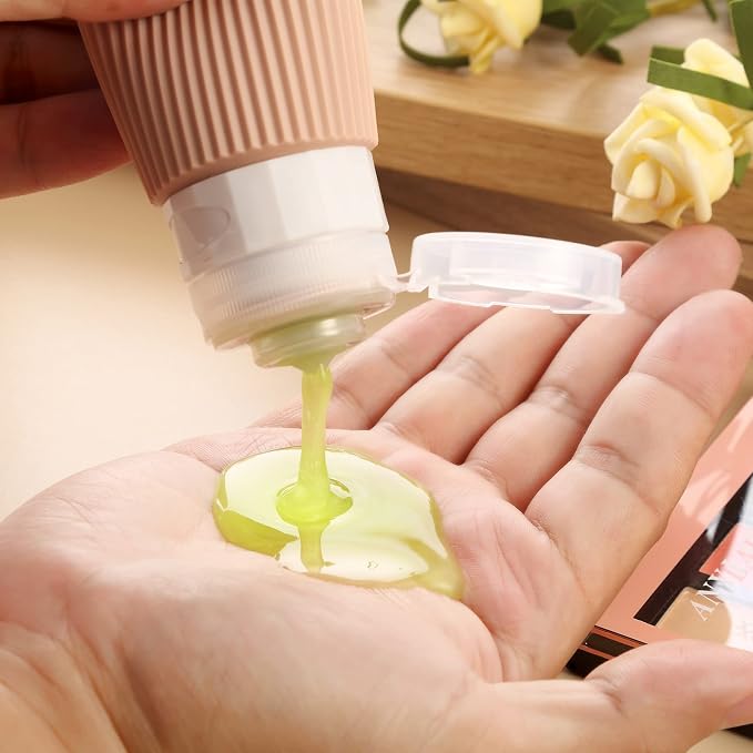 Travel Bottles for Toiletries, Tsa Approved 3oz Portable Travel Bottles - Image 4