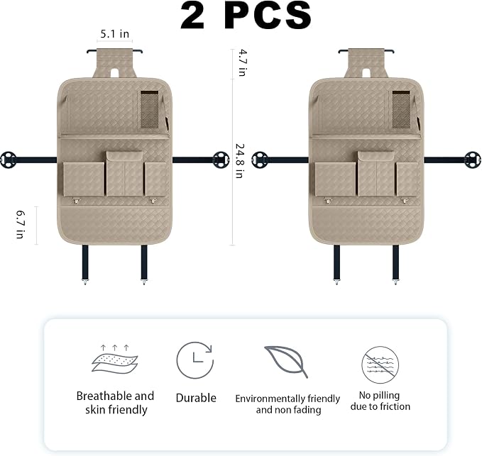 Car Seat Organizers, Storage Pouches, and Tray Holders - Image 2