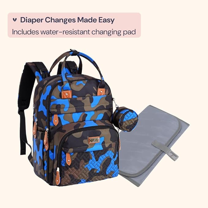 BabbleRoo Diaper Bag Backpack - Image 7