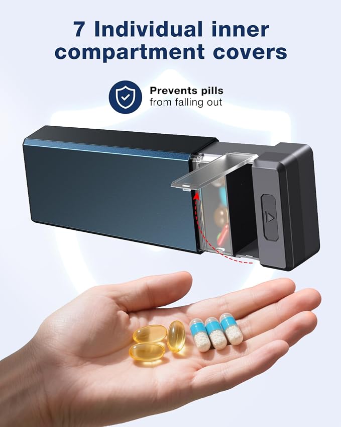 HEIYING 7 Days Pill Organizer - Image 4