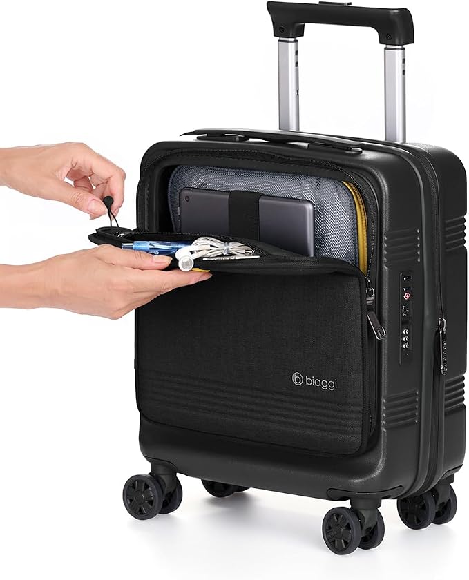 biaggi Runway Hybrid Expandable Underseat Carry-On – Lightweight TSA-Approved - Image 6