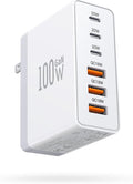 100W USB C Wall Charger, 6-Port PD Fast USB C Charging Block, 3 Type C+3Type A by Dulums