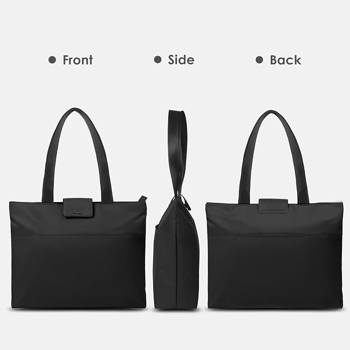 SIMTOP Tote Bag for Women with Magnetic Pocket Water Resistant Polyester 16.2" - Image 7