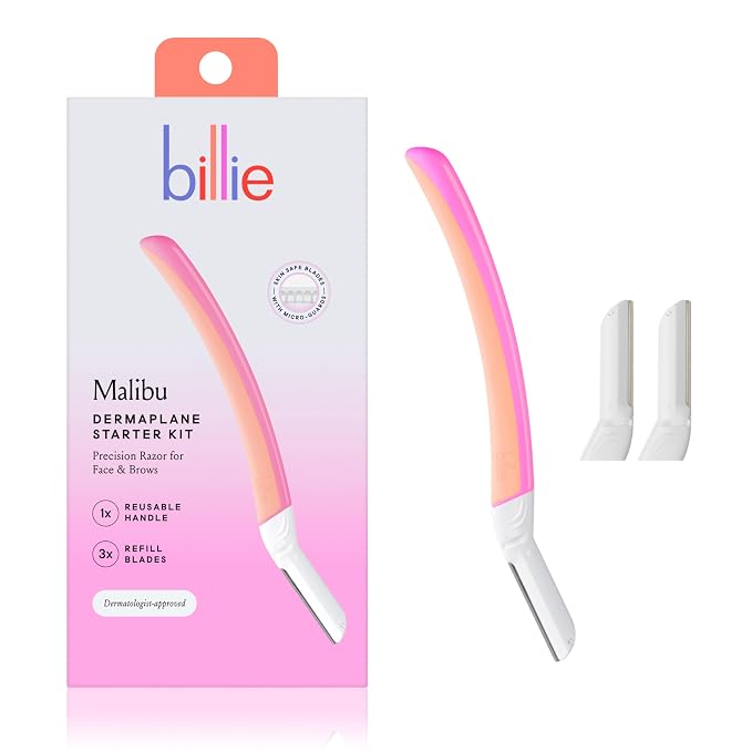 Billie Women's Razor Kit with 5 Blades + Dermaplane Starter Kit with 3 Refill - Image 5