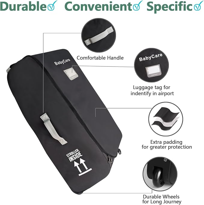 Stroller Travel Bag Compatible - Image 4