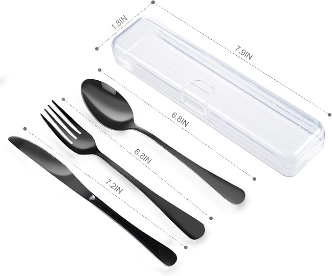 4PCS Premium Travel Utensils - Image 4