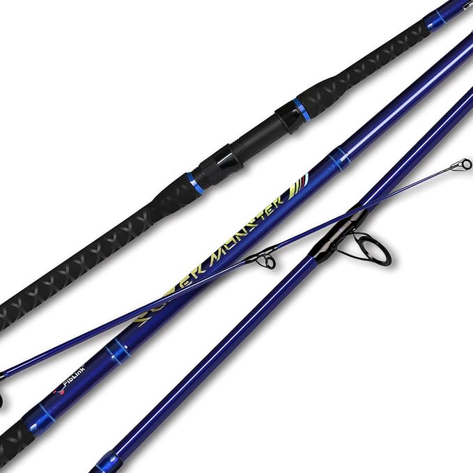 Fiblink Surf Spinning Fishing Rod Carbon Fiber Travel Fishing Rod by Fiblink