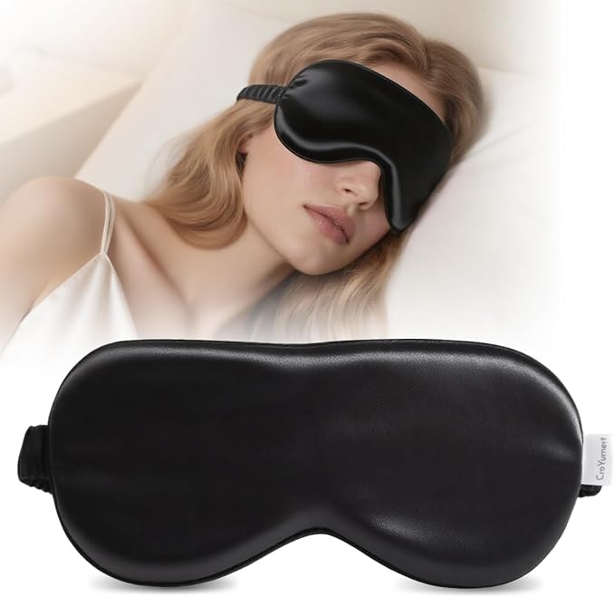 Pure 22 Momme 6A Grade Mulberry Silk Sleep Mask by CroYumert