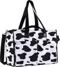 Closeable Tote Bag with 12 Pockets, Thick Bottom Support & Adjustable Strap by Bagenerous