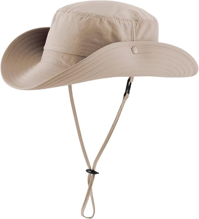 Connectyle Sun Hat for Men Women Outdoor UV Protection Safari Hat for Fishing - Image 2