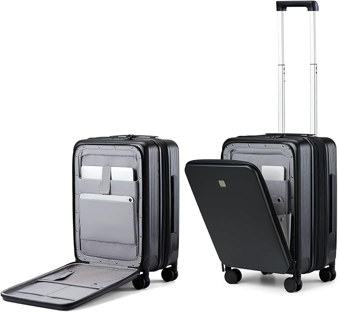 Hanke Grace Expandable Carry On Luggage by Hanke