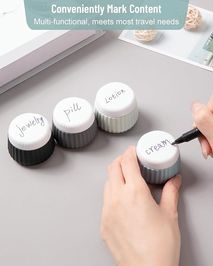 Travel Containers for Toiletries 4 Pack, TSA Approved Travel Size Toiletries - Image 8