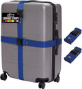 GORILLA GRIP Heavy Duty Adjustable Luggage Straps by GorillaGrip