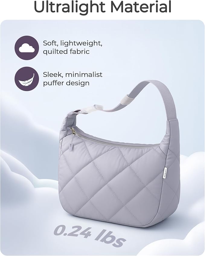 Insulated Lunch Bag for Women, Quilted Reusable Lunch Box - Image 6
