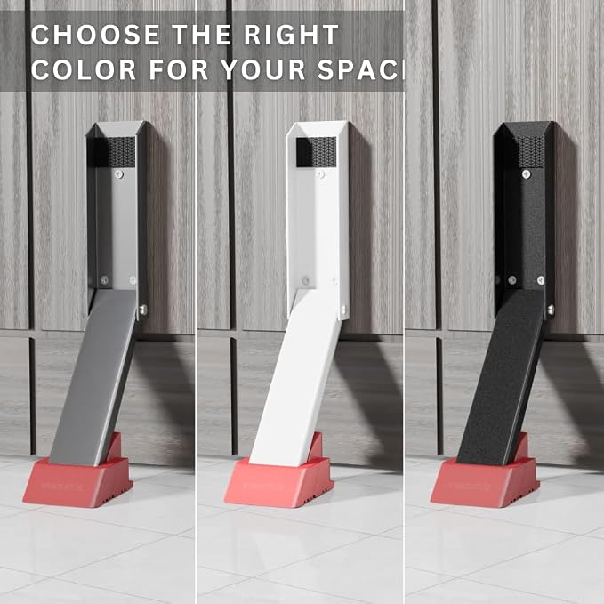 2 Pack Door Stop, No Drill Door Stoppers - Image 5