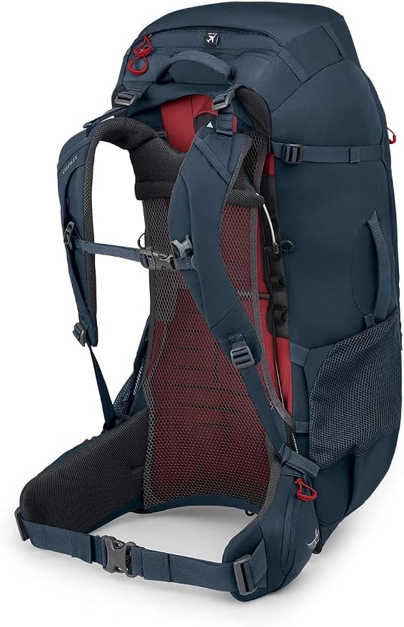 Osprey Farpoint Trek 55L Men's Travel Backpack, Muted Space Blue - Image 7