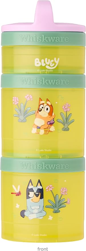 Whiskware Bluey Stackable Snack Containers by Whiskware