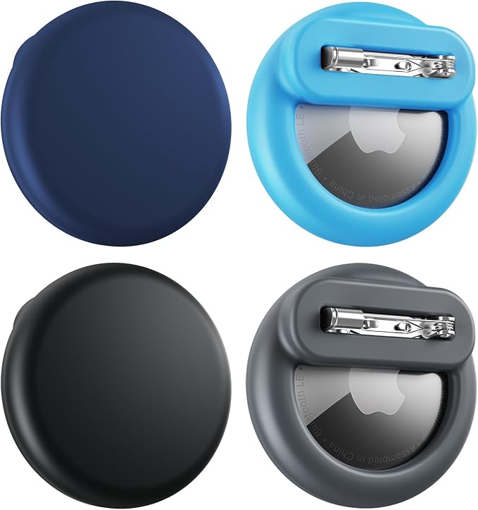 Compatible for Air Tags-4 Pack Apple Kids Hidden, for Airtag Holder for Kid by Bingcokcase