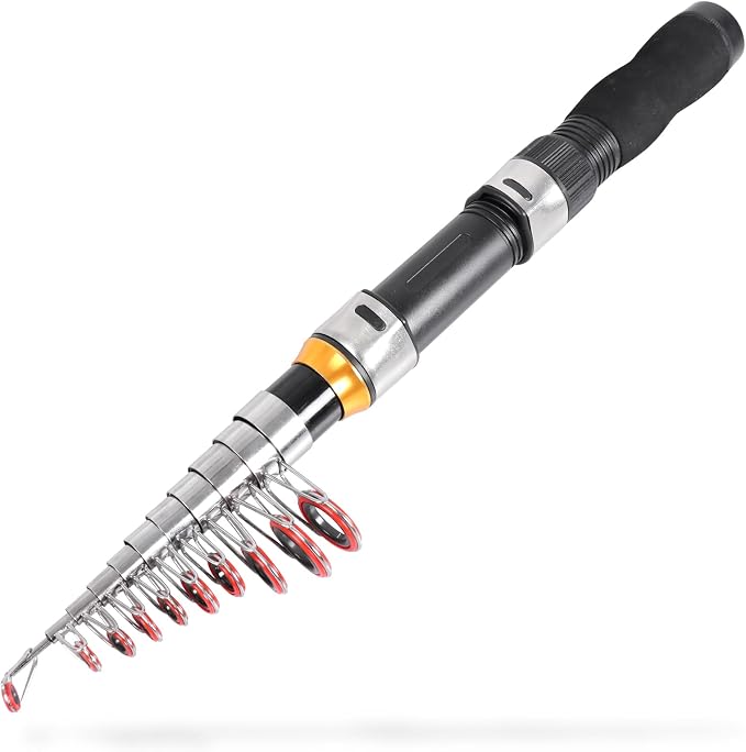 Telescopic Collapsible Extendable Fishing Rod - Image 2