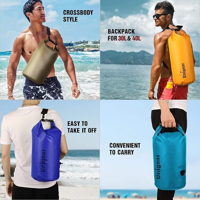 Unigear Dry Bag Waterproof, 2L/5L/10L/20L/30L/40L Floating and Lightweight Bags - Image 8
