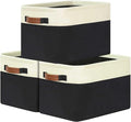GhvyenntteS Large Fabric Storage Bins by GhvyenntteS