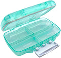 EZY DOSE Moisture-Proof Pill Case, Medicine Planner, Vitamin Organizer Box by EZYDOSE