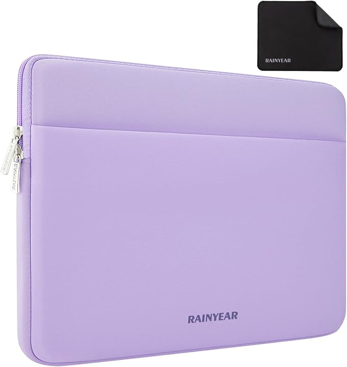 RAINYEAR Laptop Sleeve Case 13.3 Inch, Protective Portable Case by RAINYEARmakelifeeasier