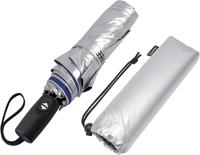 G4Free UPF 50+ UV Protection Large Travel Umbrella 42/46 Inch Auto Open Close - Image 9