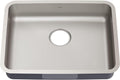 KRAUS Dex 25-inch Undermount 16 Gauge Stainless Steel Single Bowl ADA Kitchen by KRAUS