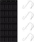 Over the Door Shoe Organizer, 24 Large Breathable Mesh Pockets, Hanging Storage by Unknown