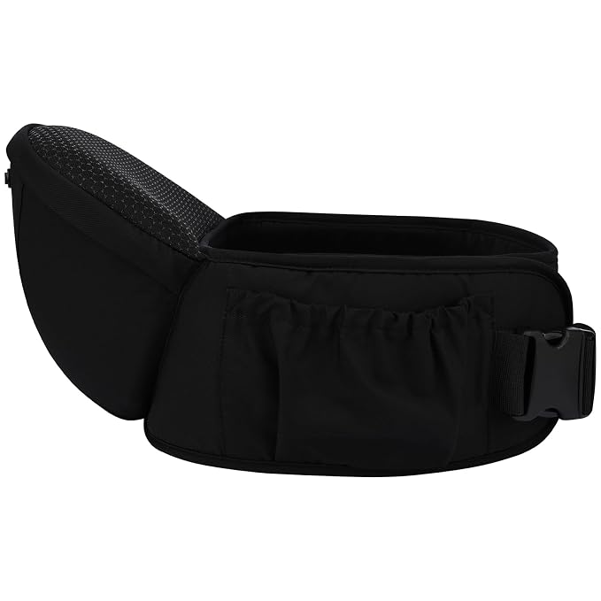Bebamour Baby Carrier with Hip Seat, All-Position Breathable Mesh Hip Seat & - Image 9