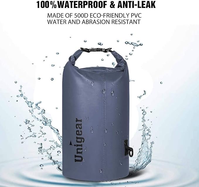 Unigear Dry Bag Waterproof, 2L/5L/10L/20L/30L/40L Floating and Lightweight Bags - Image 2