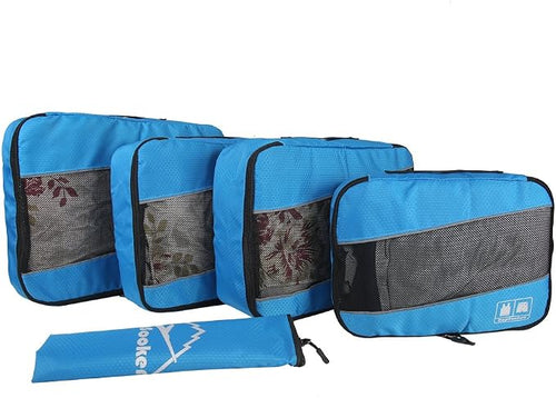 5 Set Packing Cubes for Travel Large Suitcase Luggage Organizer Bags Travel - Image 2
