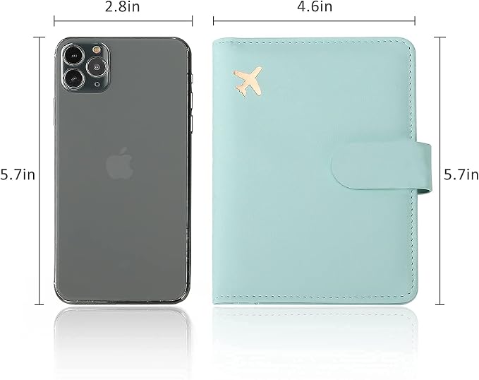 Melsbrinna Premium Leather Passport Holder Covers Case, Waterproof Rfid - Image 6