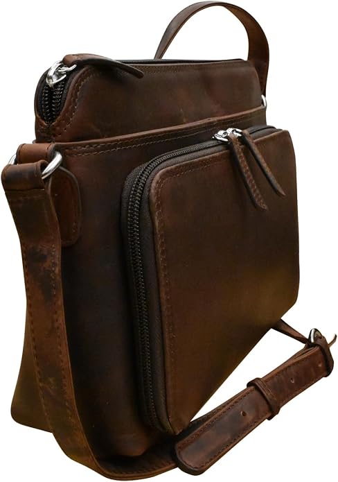 ili New York Genuine Leather Crossbody Bags - Image 2