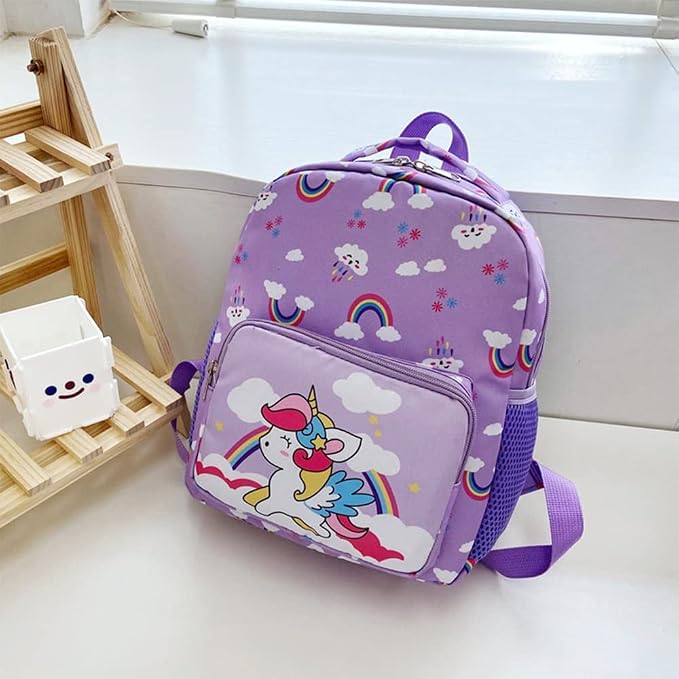 POWOFUN13 inch Kids Toddler Preschool Travel Backpack Cute Cartoon Backpack - Image 5