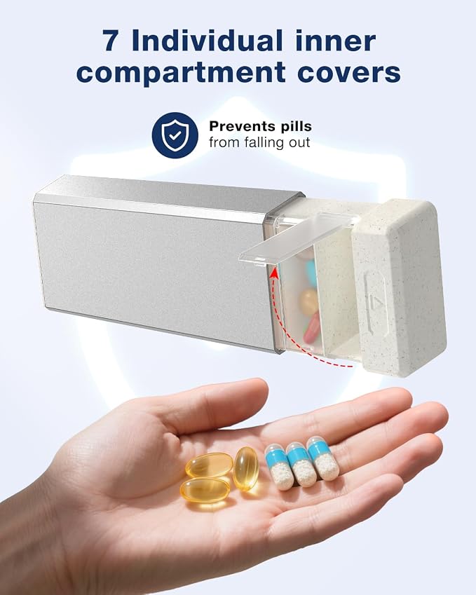 HEIYING 7 Days Pill Organizer - Image 4